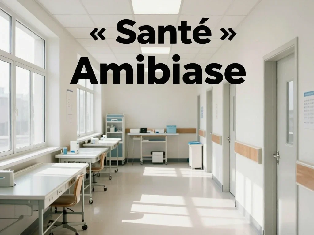 Contexte professionnel illustrant « Amibiase »