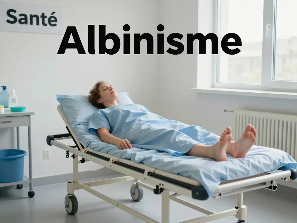 Contexte professionnel illustrant « Albinisme »