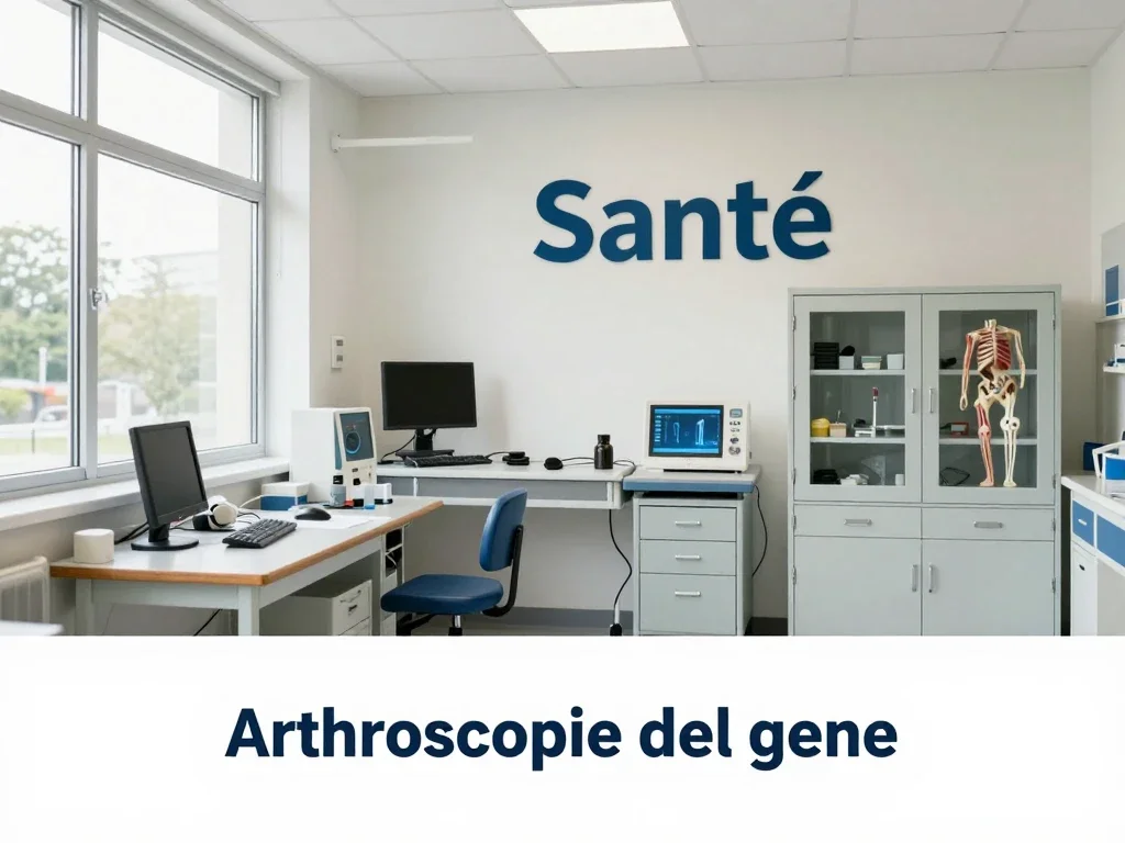 Contexte professionnel illustrant « Arthroscopie du genou »