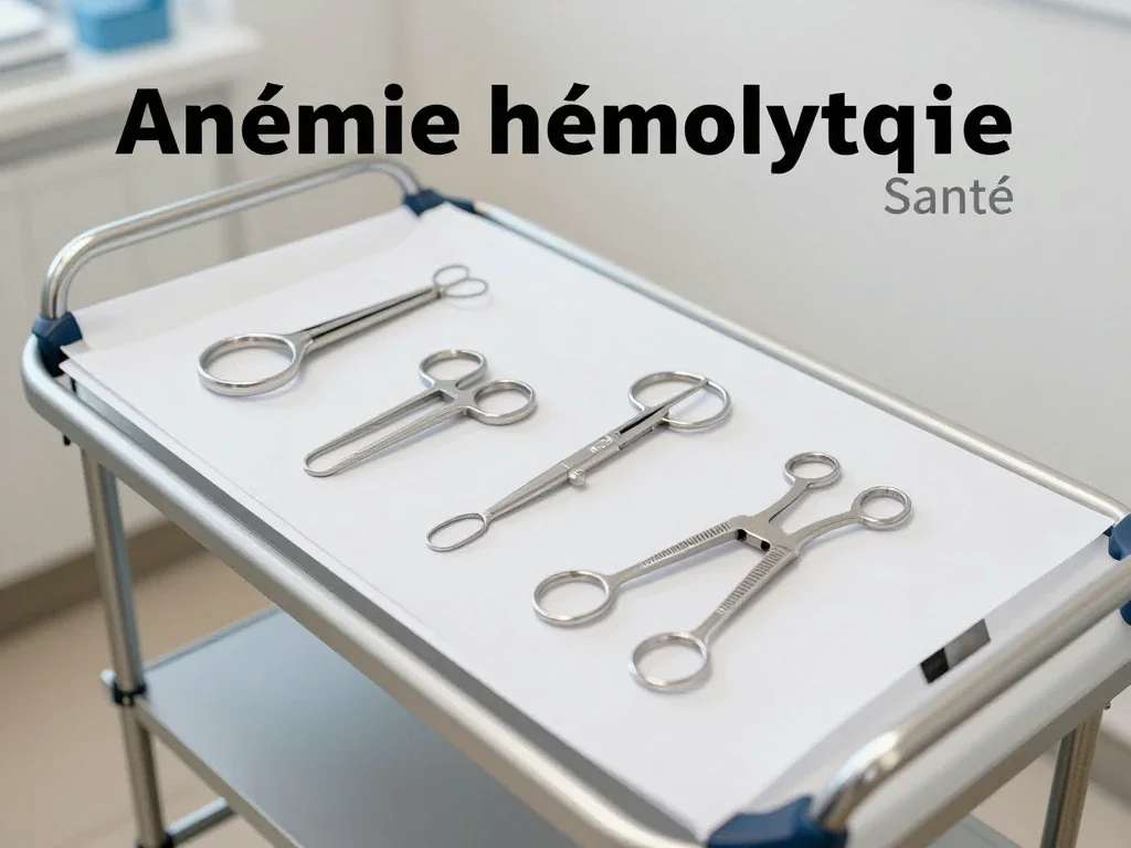 Contexte professionnel illustrant « Anémie hémolytique »