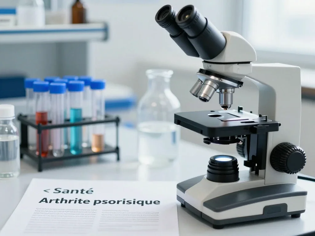 Contexte professionnel illustrant « Arthrite Psoriasique »