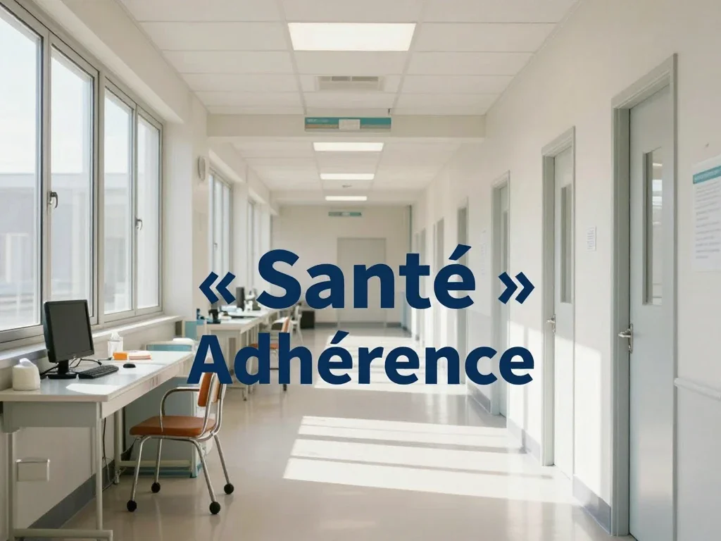 Contexte professionnel illustrant « Adhérence »