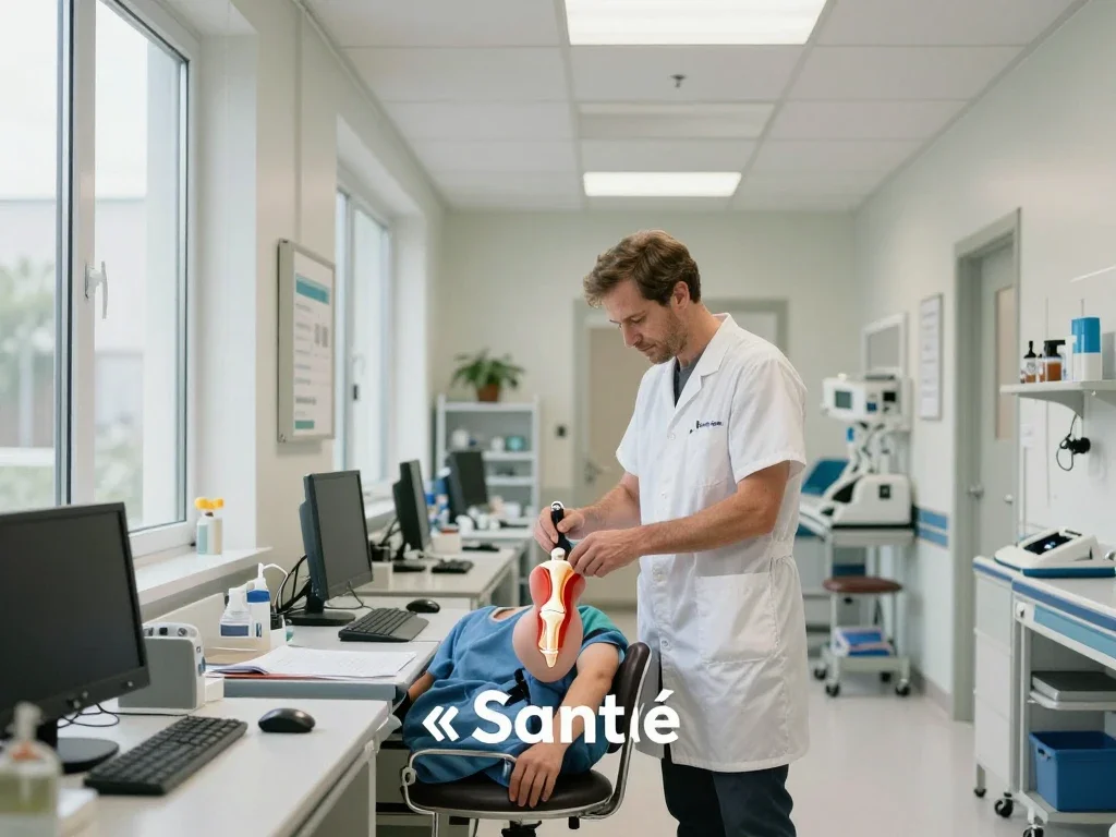 Contexte professionnel illustrant « Arthrodèse »