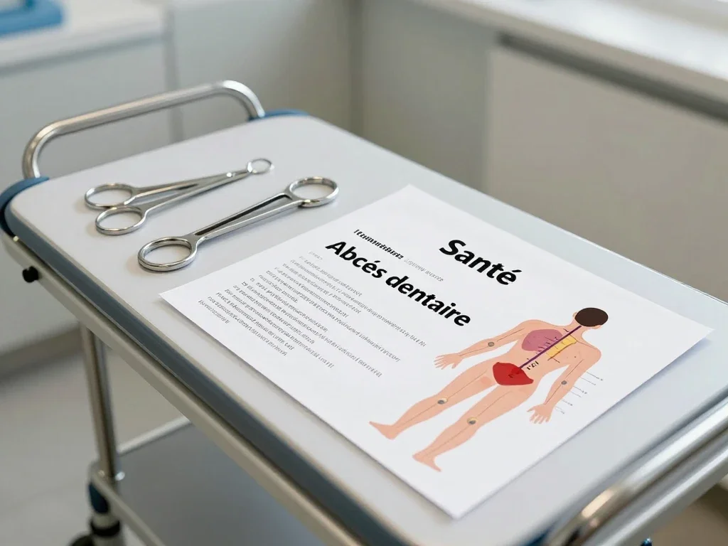 Contexte professionnel illustrant « Abcès Dentaire »