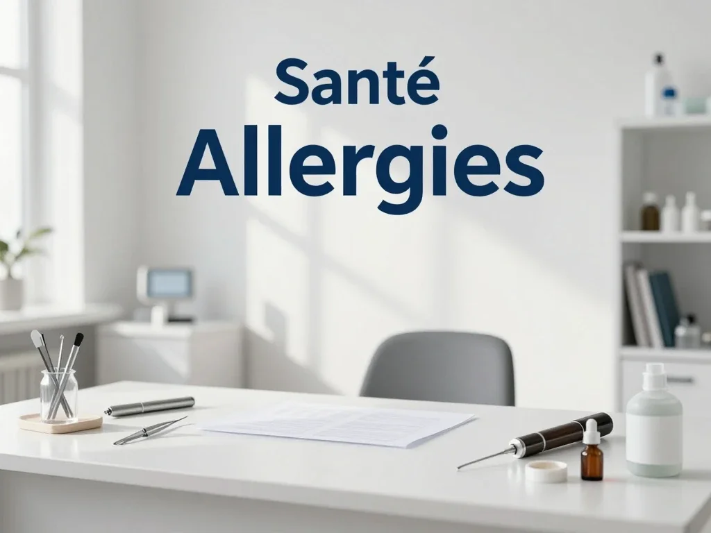 Contexte professionnel illustrant « Allergies »