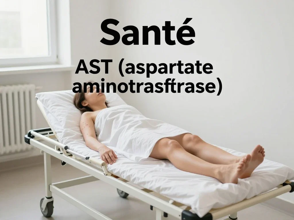 Contexte professionnel illustrant « AST (aspartate aminotransférase) »