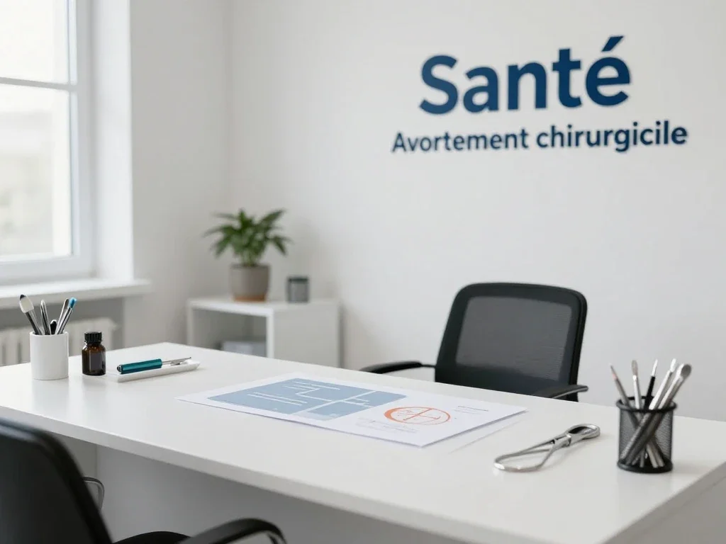Contexte professionnel illustrant « Avortement chirurgicale »