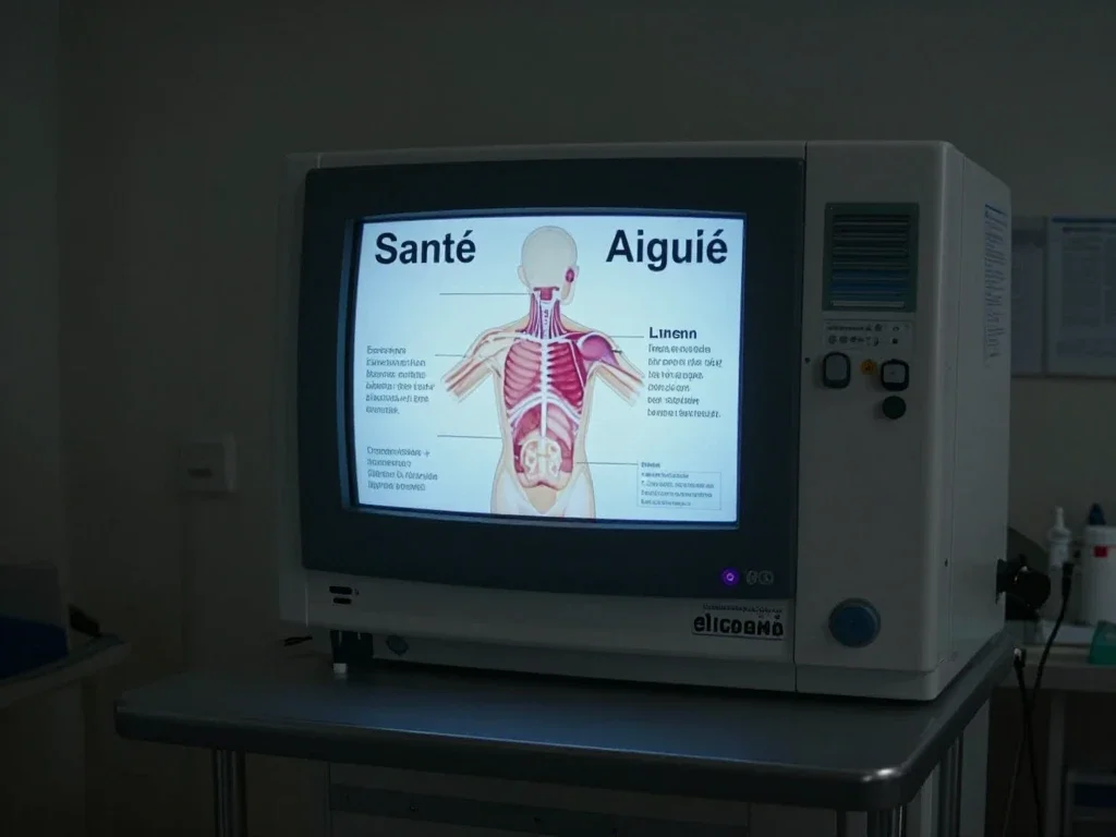 Contexte professionnel illustrant « Aiguë »