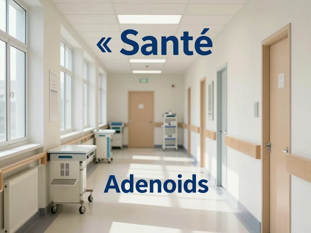 Contexte professionnel illustrant « Adenoids »