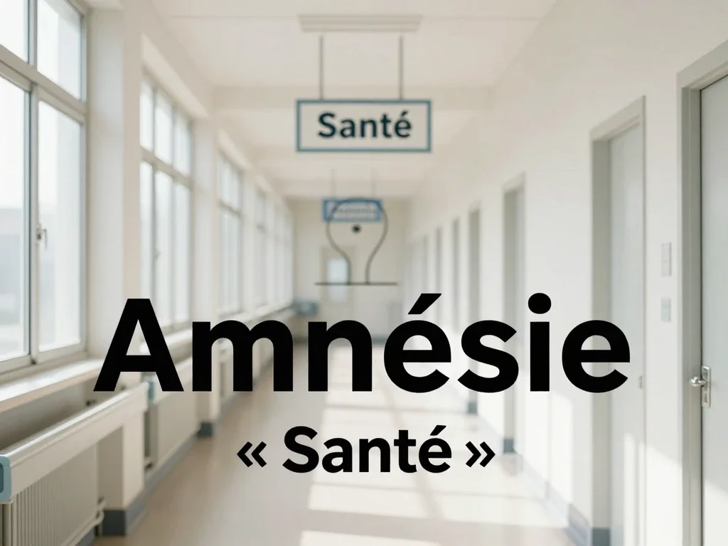 Contexte professionnel illustrant « Amnésie »