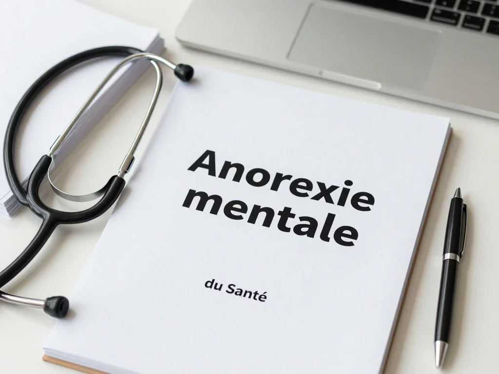 Contexte professionnel illustrant « Anorexie mentale »