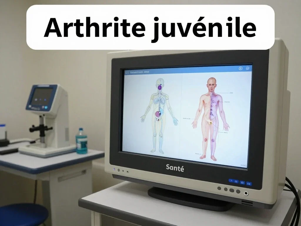 Contexte professionnel illustrant « Arthrite juvénile »