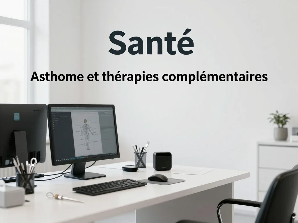 Contexte professionnel illustrant « Asthme et thérapies complémentaires »