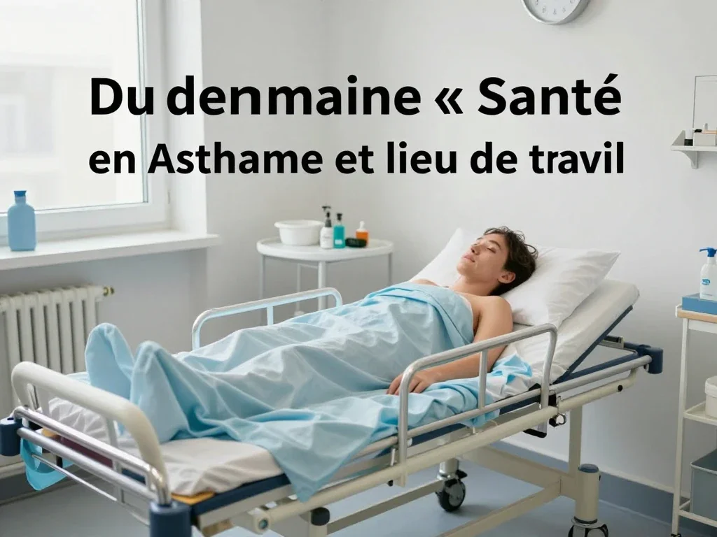 Contexte professionnel illustrant « Asthme et lieu de travail »