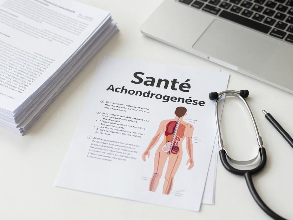 Contexte professionnel illustrant « Achondrogenèse »