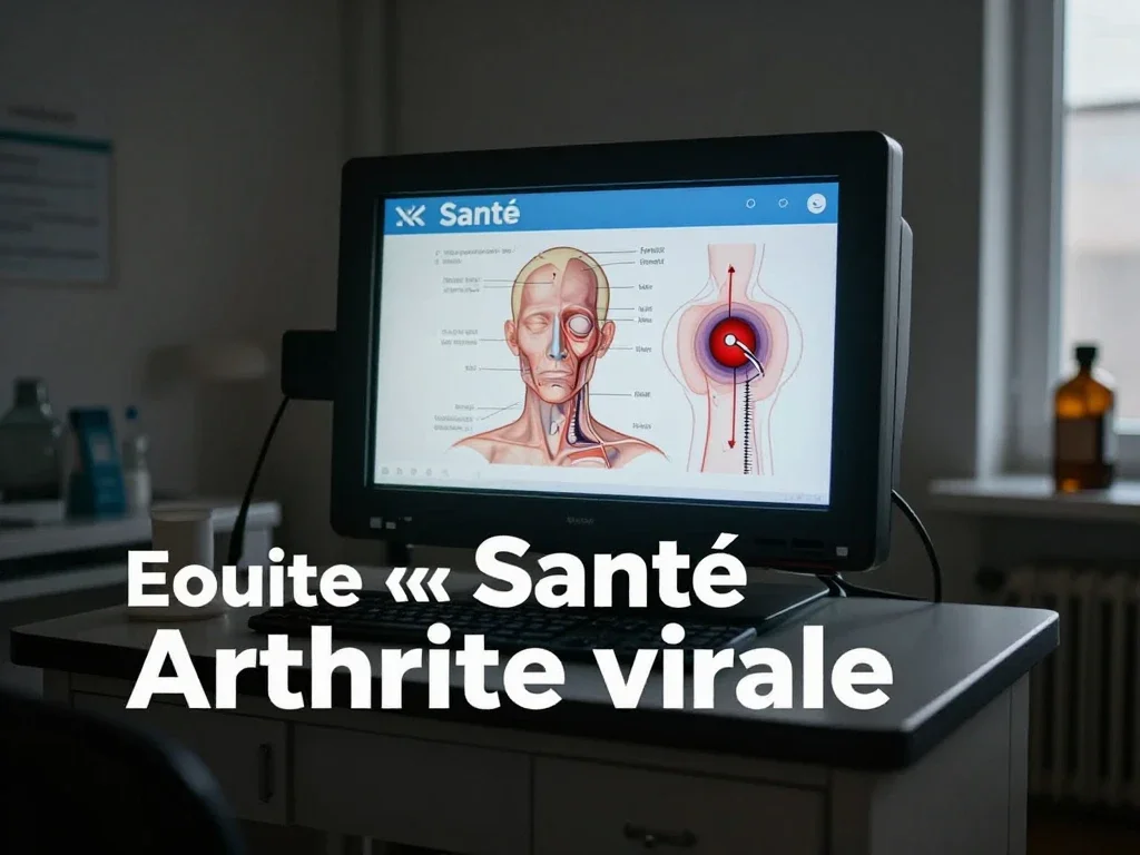 Contexte professionnel illustrant « Arthrite virale »