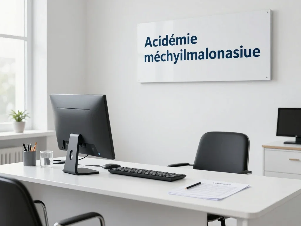 Contexte professionnel illustrant « Acidémie méthylmalonique »