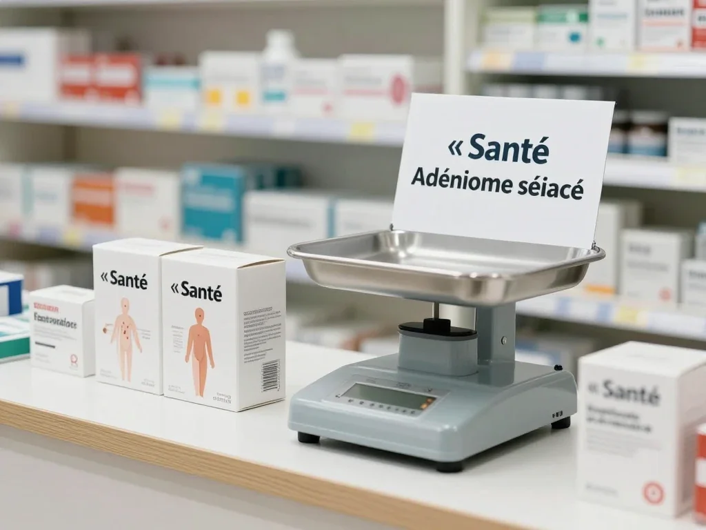 Contexte professionnel illustrant « Adénome sébacé »