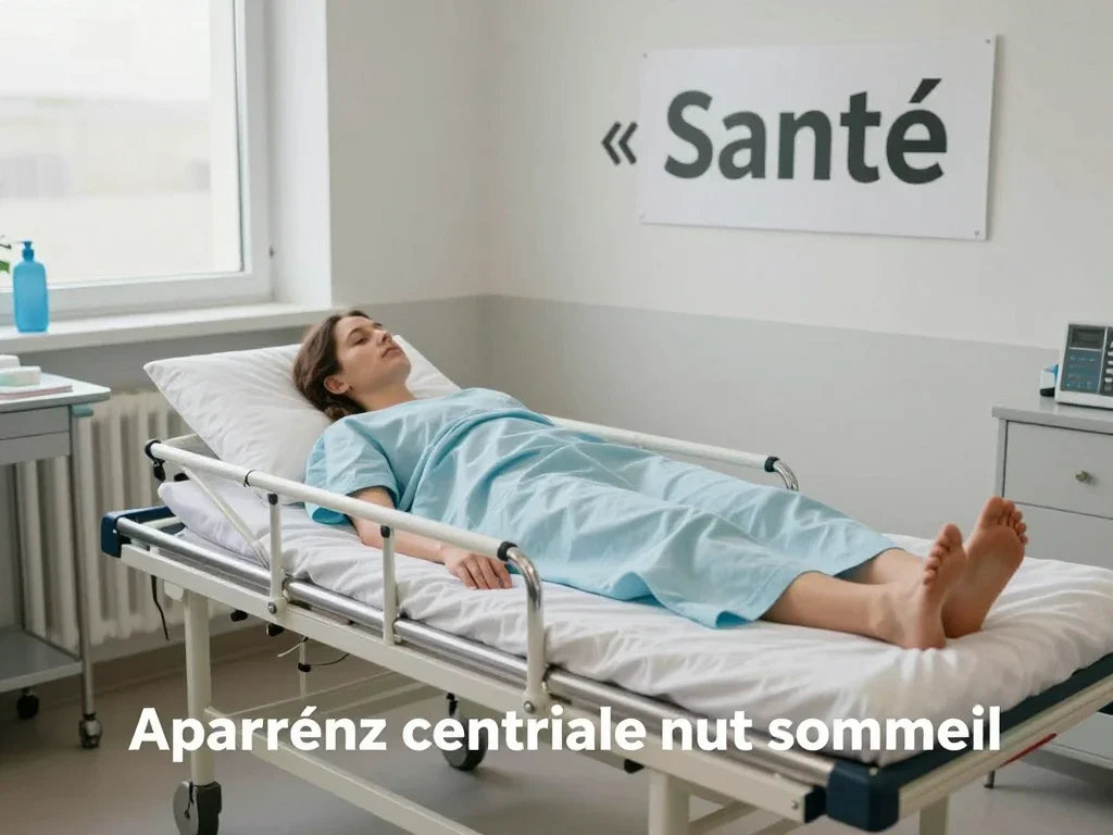 Contexte professionnel illustrant « Apnée centrale du sommeil »