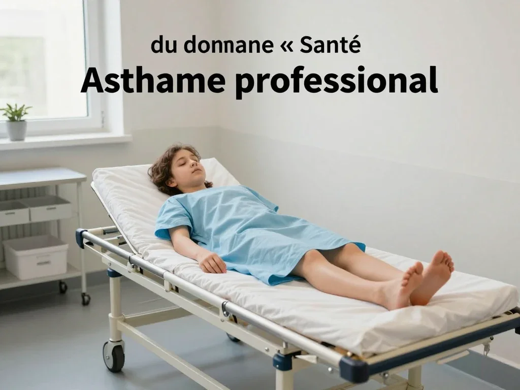 Contexte professionnel illustrant « Asthme professionnel »
