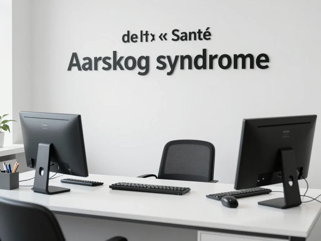 Contexte professionnel illustrant « Aarskog syndrome »