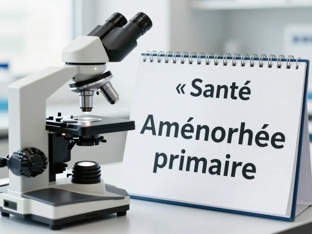 Contexte professionnel illustrant « Aménorrhée primaire »