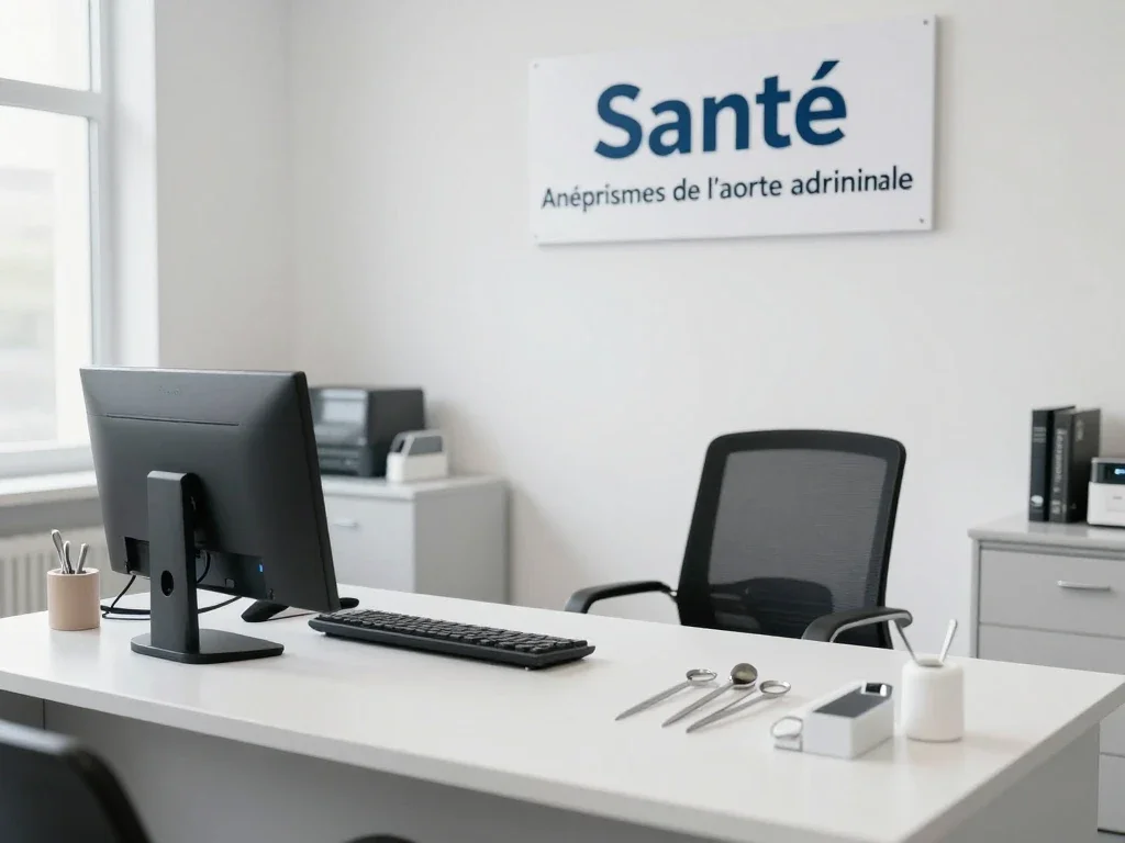 Contexte professionnel illustrant « Anévrisme de l'aorte abdominale »