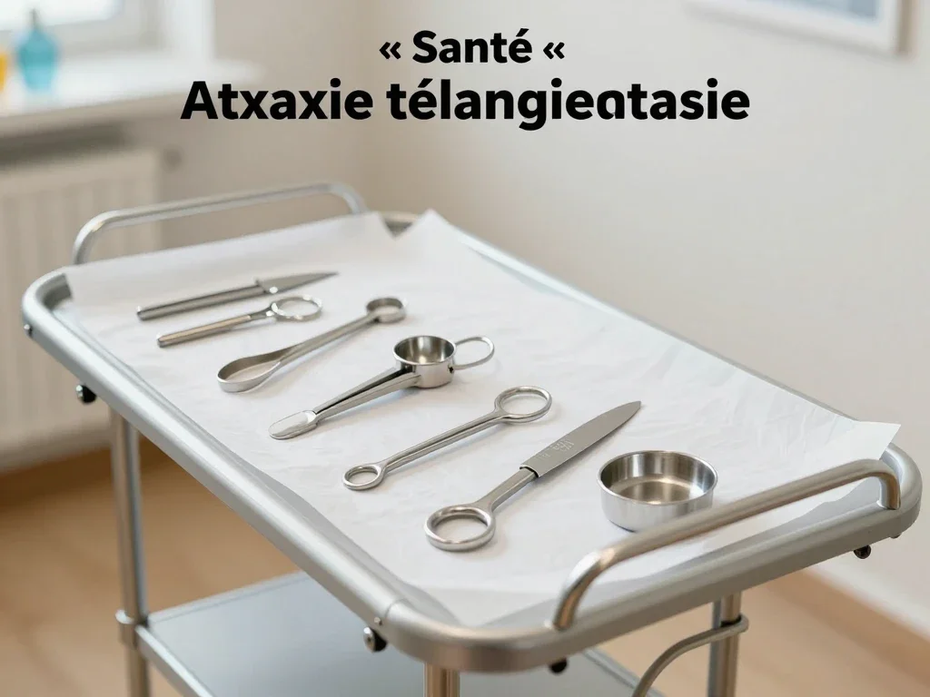 Contexte professionnel illustrant « Ataxie télangiectasie »