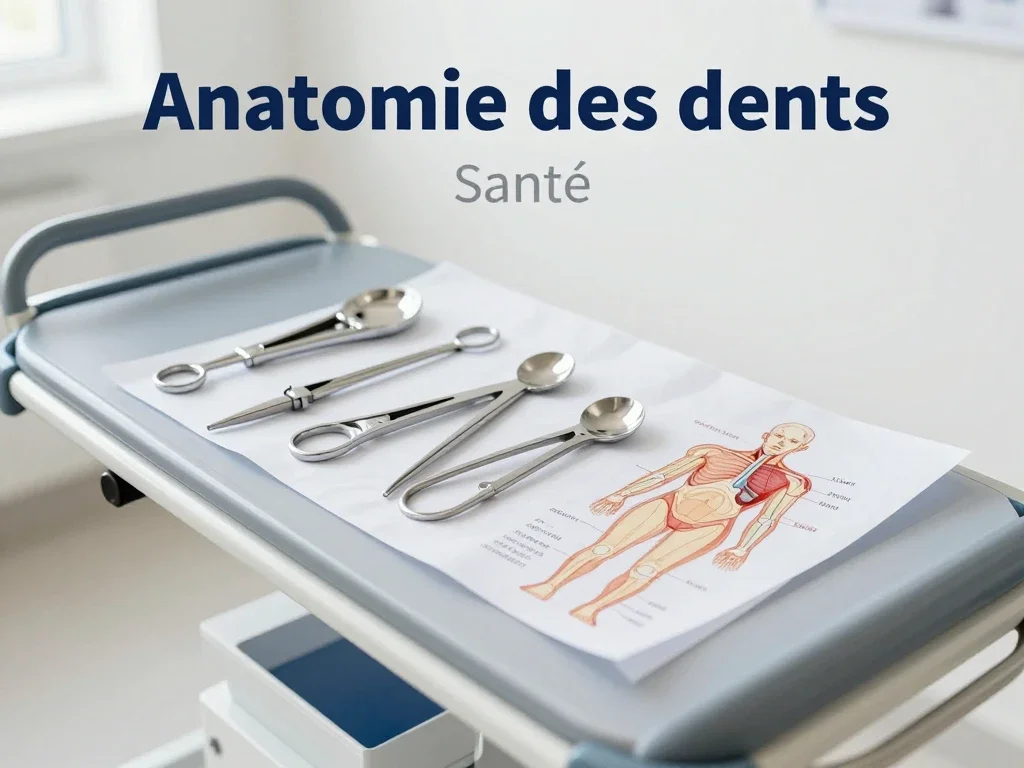 Contexte professionnel illustrant « Anatomie des dents »
