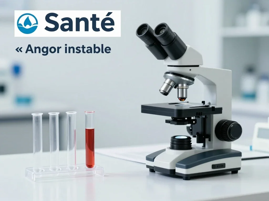 Contexte professionnel illustrant « Angor instable »