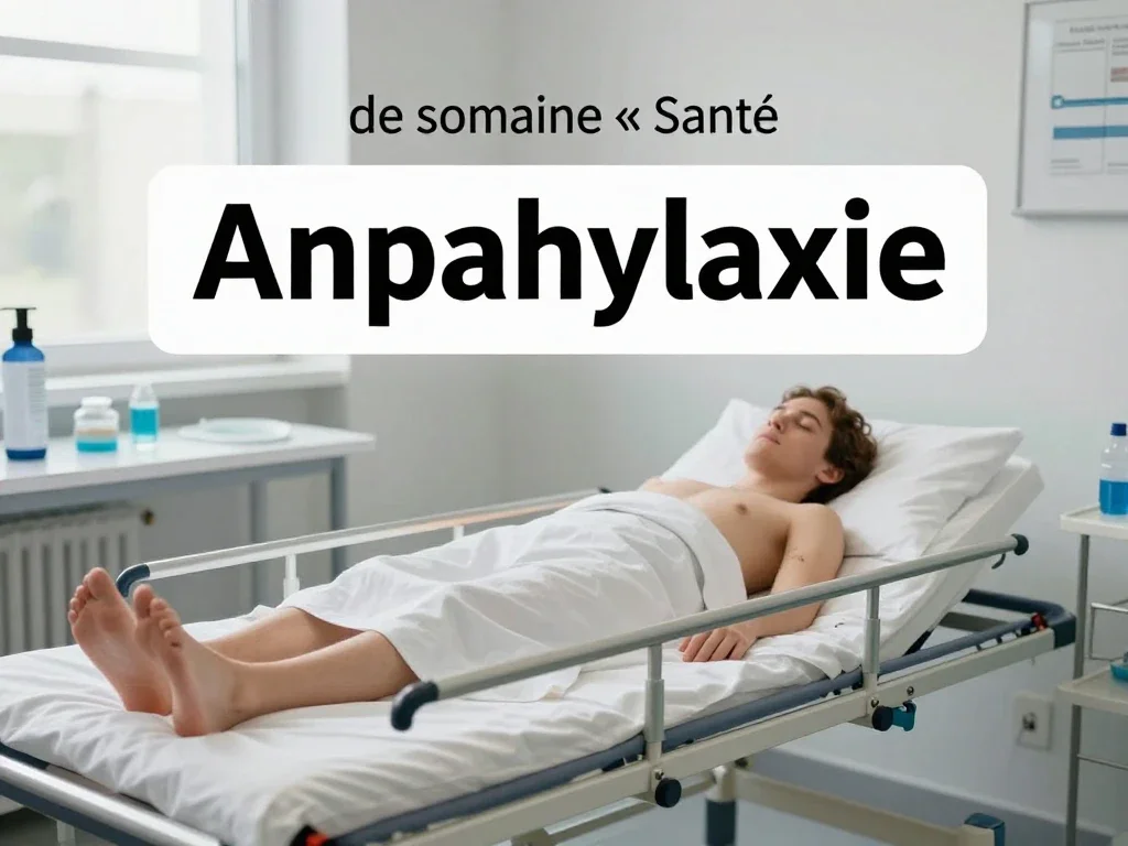 Contexte professionnel illustrant « Anaphylaxie »
