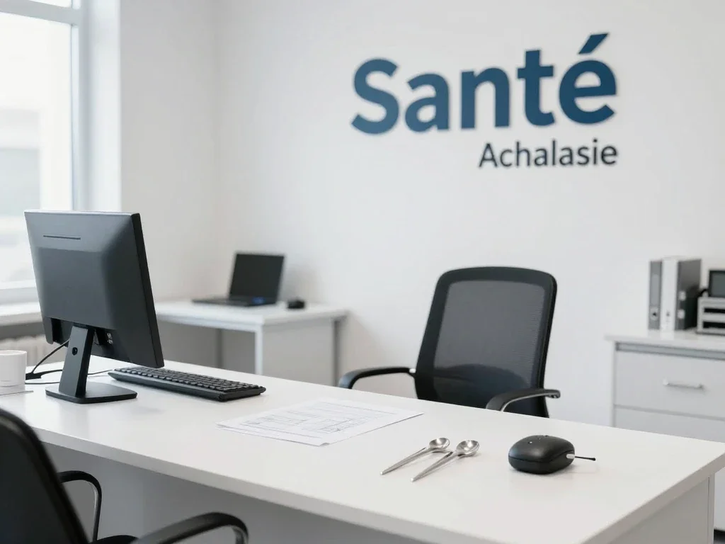 Contexte professionnel illustrant « Achalasie »