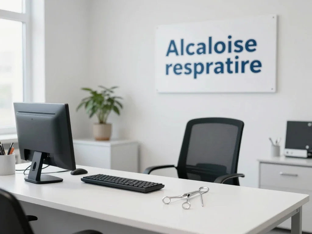 Contexte professionnel illustrant « Alcalose respiratoire »