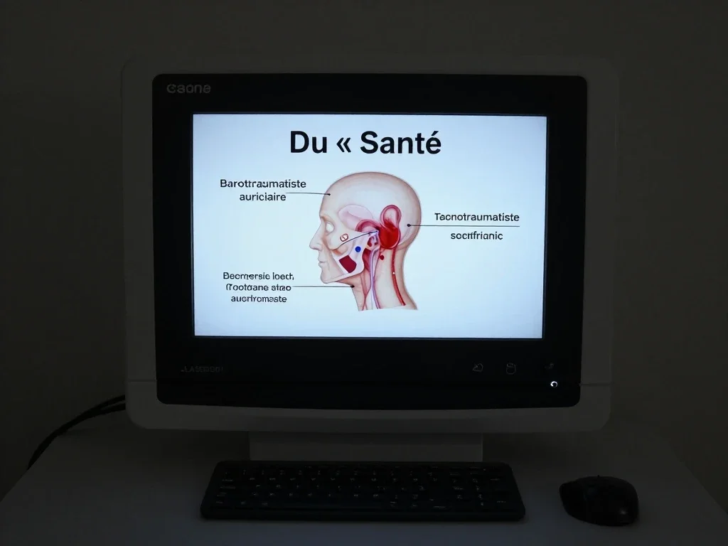 Contexte professionnel illustrant « Barotraumatisme auriculaire »