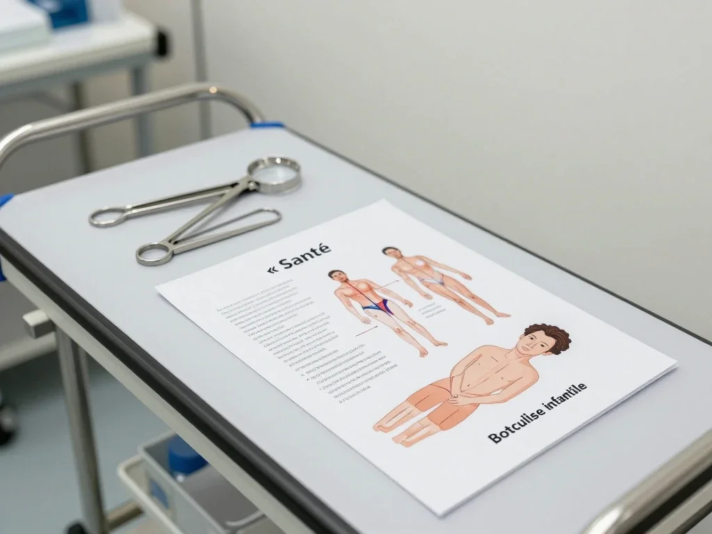 Contexte professionnel illustrant « Botulisme infantile »