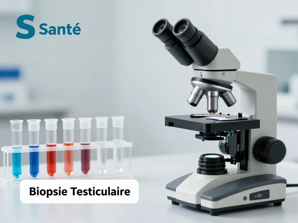 Contexte professionnel illustrant « Biopsie Testiculaire »