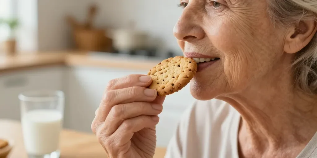 Biscuits hyperprotéinés personnes âgées : les meilleures solutions contre la dénutrition
