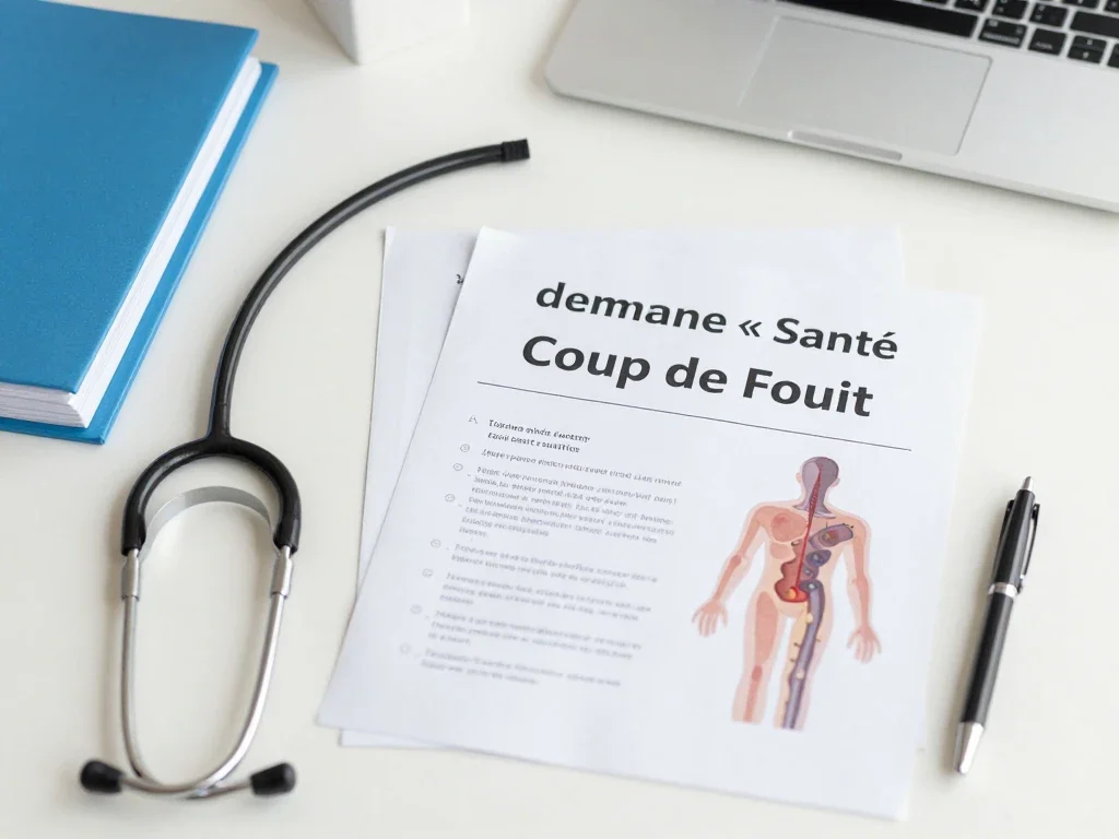 Contexte professionnel illustrant « Coup de Fouet »