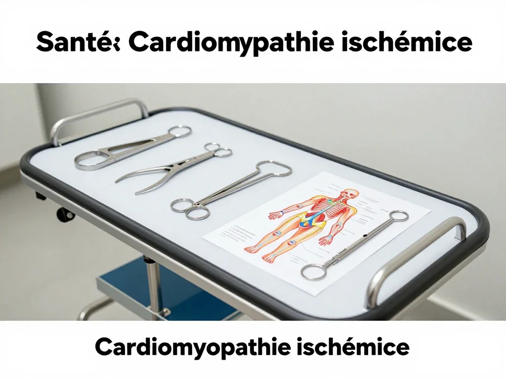 Contexte professionnel illustrant « Cardiomyopathie ischémique »
