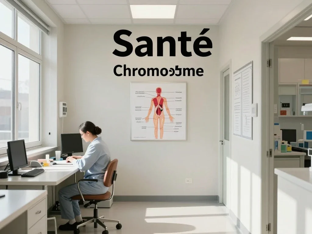 Contexte professionnel illustrant « Chromosome »