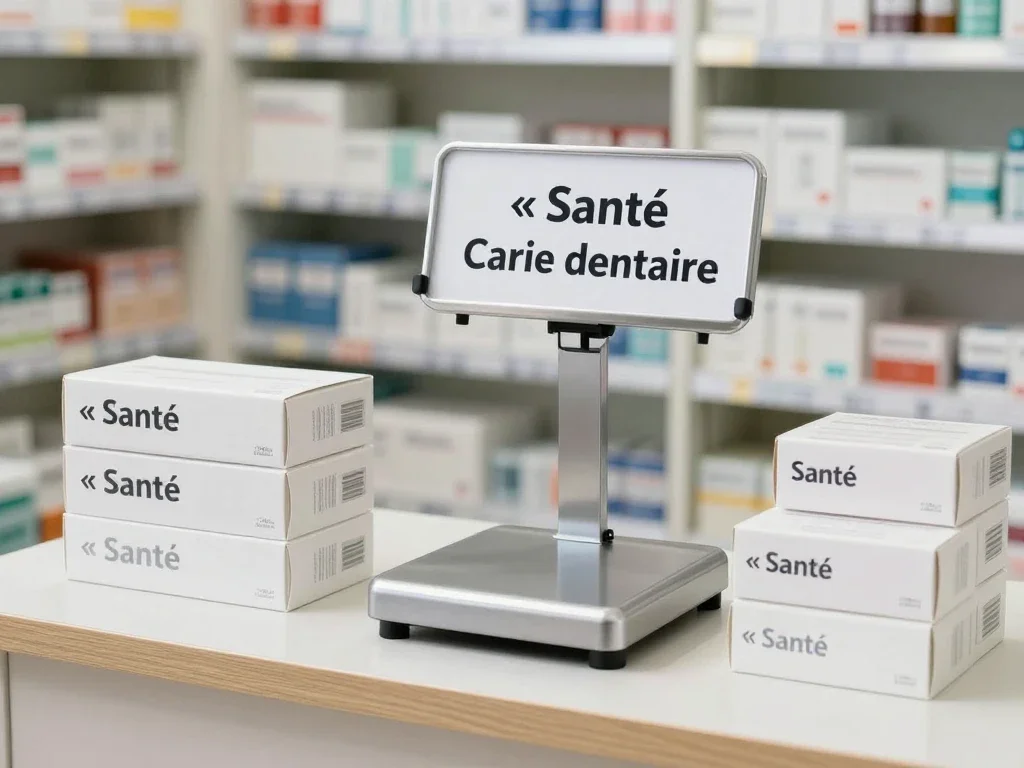 Contexte professionnel illustrant « Carie dentaire »