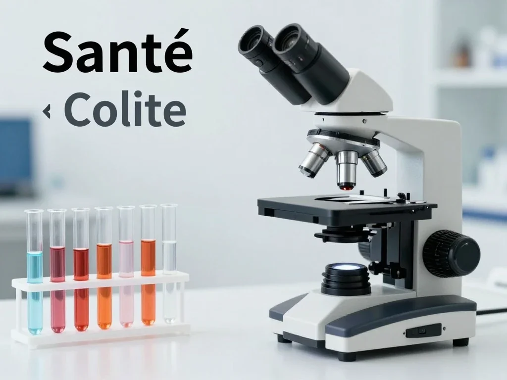Contexte professionnel illustrant « Colite »