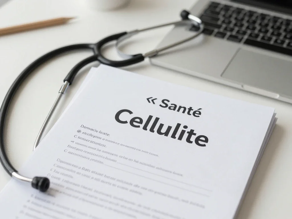 Contexte professionnel illustrant « Cellulite »