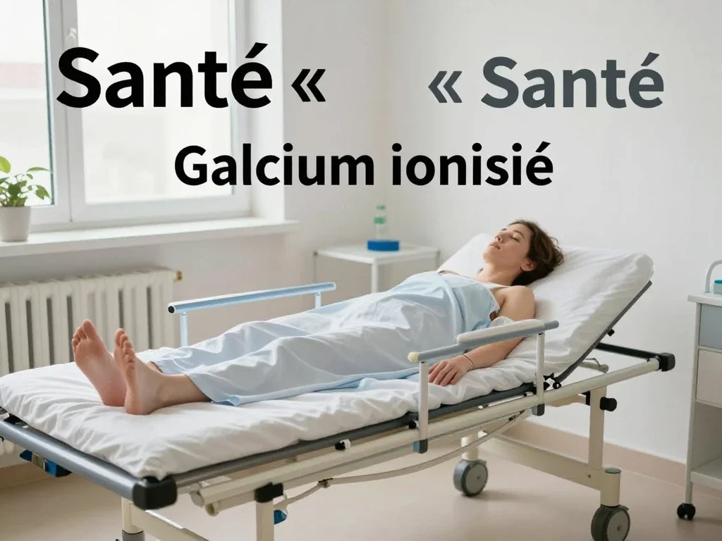 Contexte professionnel illustrant « Calcium ionisé »