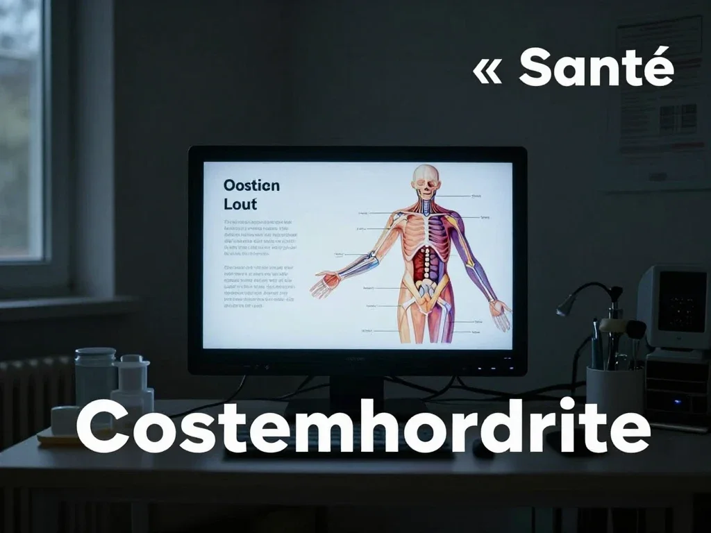 Contexte professionnel illustrant « Costochondrite »