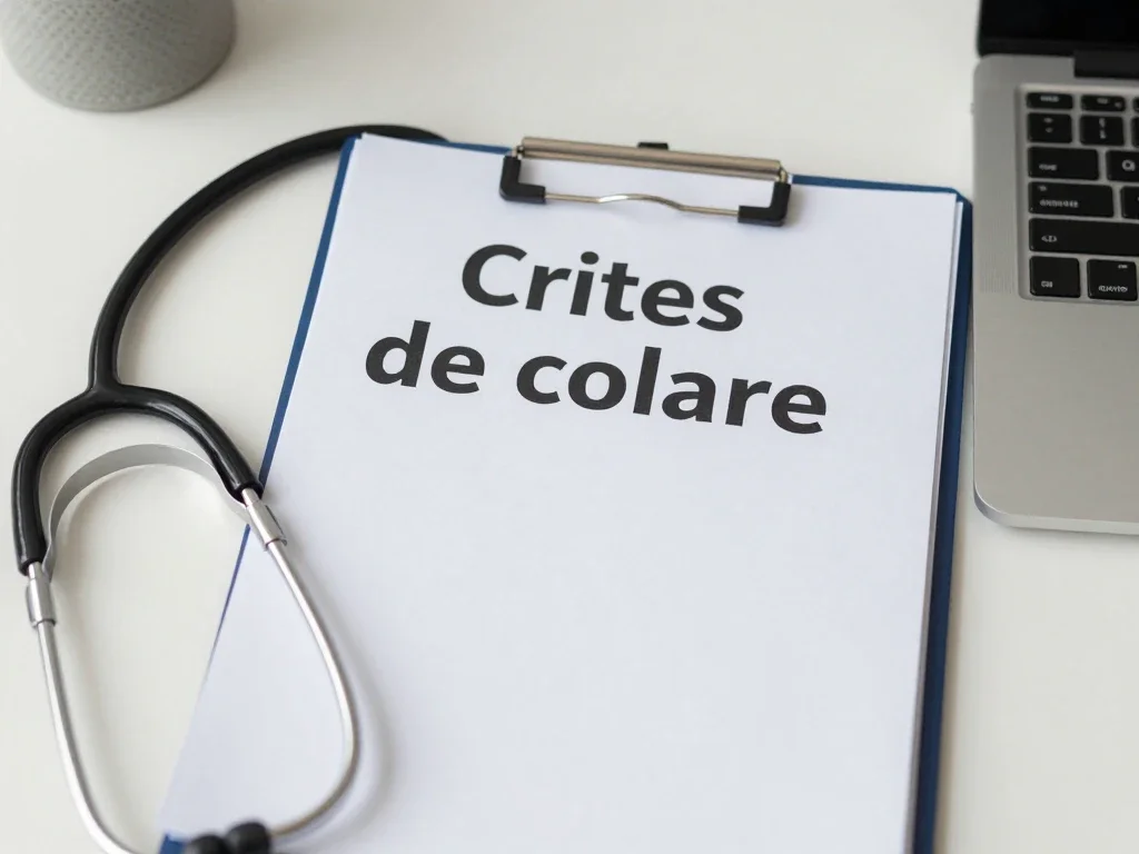 Contexte professionnel illustrant « Crises de colère »