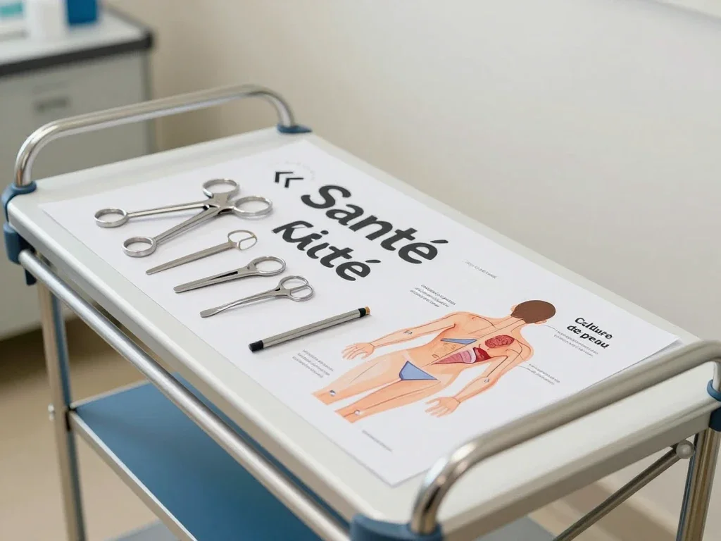 Contexte professionnel illustrant « Culture de peau »