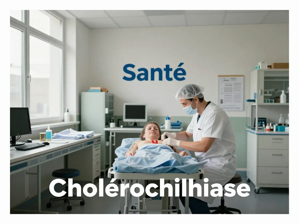 Contexte professionnel illustrant « Cholédocholithiase »