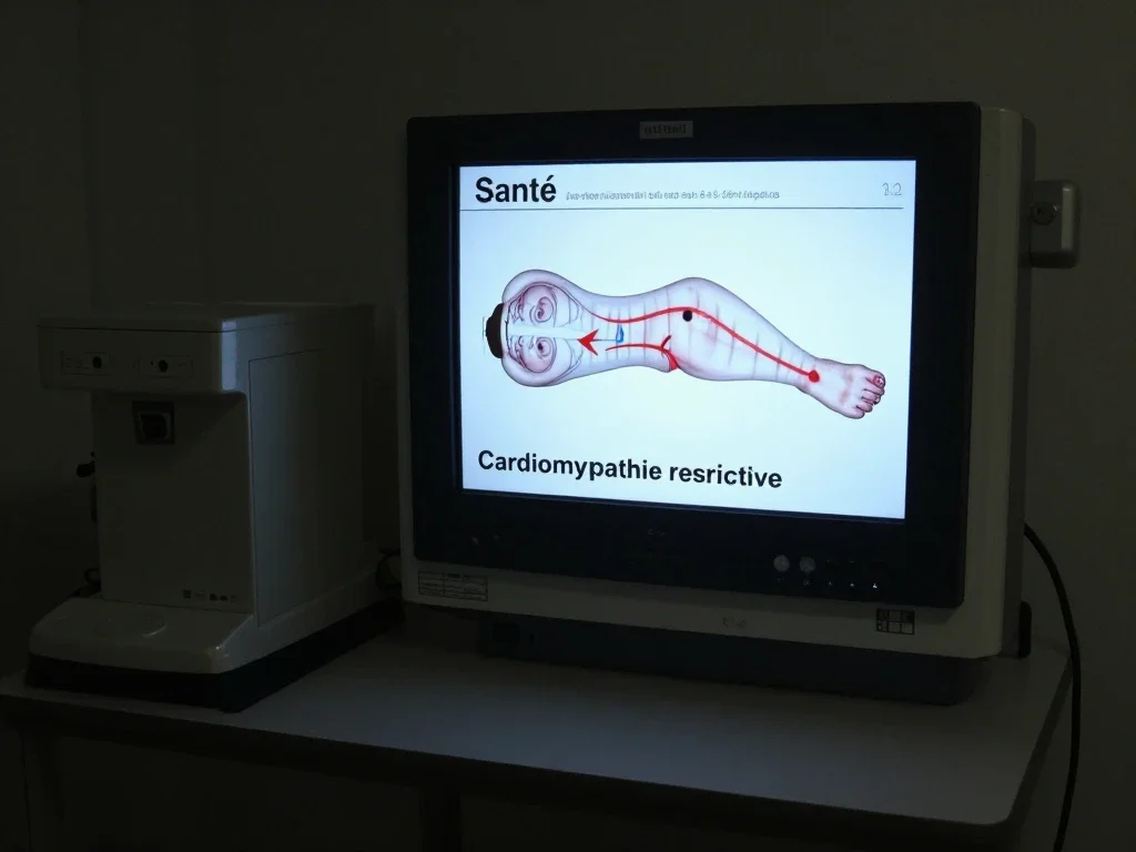 Contexte professionnel illustrant « Cardiomyopathie restrictive »