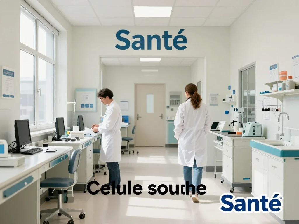 Contexte professionnel illustrant « Cellule souche »